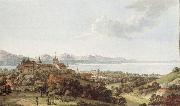 Johann Ludwig Aberli Seen Lausanne china oil painting reproduction